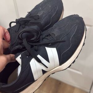 New Balance Black and White Sneakers